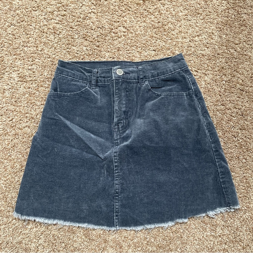 BRANDY NAVY SKIRT